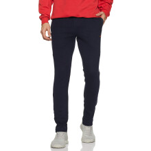 Calças de Treino Skinny Fit em Algodão para Homens Sporto - Para Caminhadas, Corridas e Uso Diário | Azul Marinho