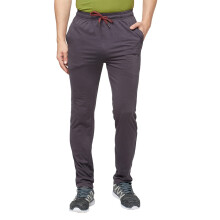 Sporto Calças de Treino Slim Fit Com Bolsos Laterais com Zíper Contrastante (112-1P-Carvão-G)