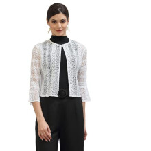 Shrug Branco para Mulheres da Style Quotient
