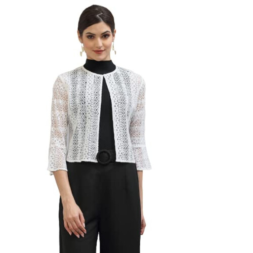 Style Quotient Dames Witte Shrug