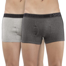 Sporto Macho Super Combed Cotton 2-Way Stretch Mini Trunk 2-Pack (Färg kan variera)