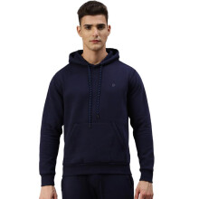 Sweatshirt com Capuz Sporto Ultra Fleece Masculino com Bolso Canguru | Azul Marinho