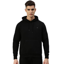 Sporto Ultra Fleece Hoodie Masculino Com Bolso Canguru | Preto