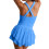 Women's Romper Sleeveless Running Athletic Padded-orangered M 7