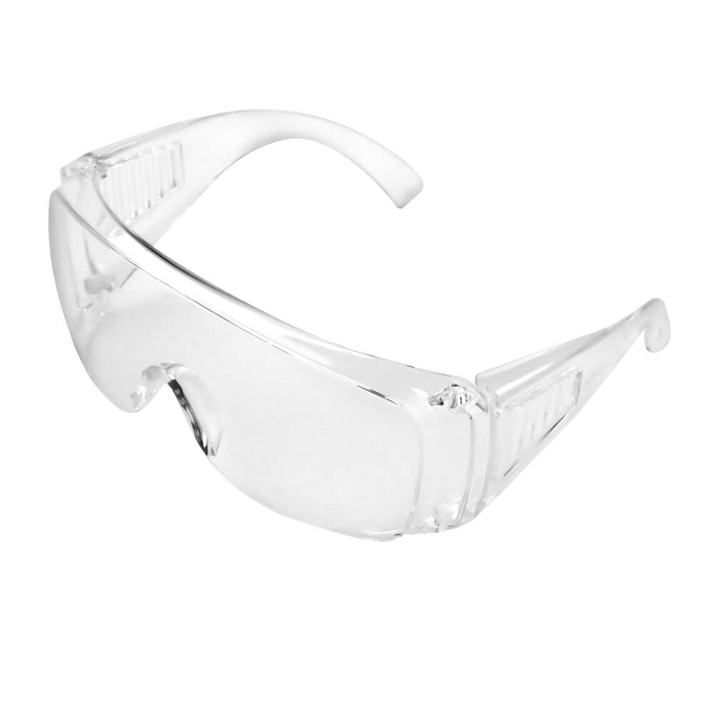 Anti Fog Safety Glasses Ansi Z87.1 Protective Eyewear Fits Over Eyeglasses Clear Anti Scratch Lens 9771547753575