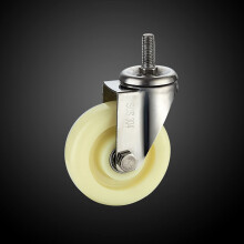 1.5 Inch Stainless Steel Ball Casters 2Pcs, Smooth Omnidirectional Wheels Rust Resistant for Furniture
