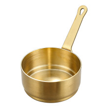 Miniature Saucepan 100ml Stainless Steel Milk Warmer With-gold