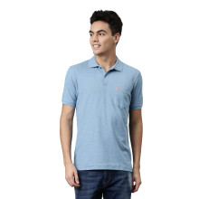 Dixcy Scott Maximus Ανδρικό Πόλο Τ-shirt Με Κοντό Μανίκι Και Τσέπη | Κουμπί Κλεισίματος