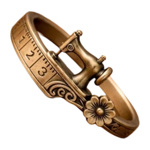 Fun And Weird Sewing Machine Shape Rings Sewing Themed Rings-8