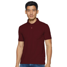Bumchums Mænds Solid Regular (2013 Polo T-Shirt_Rød Vin Lille)