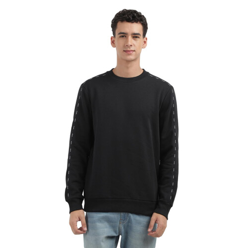 Sweatshirt de Algodão Calvin Klein Jeans com Gola Redonda