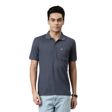 Polo Dixcy Scott Maximus para Homem com Logo | T-Shirt de Algodão com Colarinho e Bolso