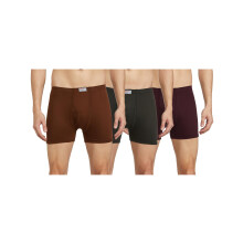 Dixcy Josh Cuecas Masculinas Sólidas Pack de 3 (L) Sortido