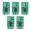 5PCS 30-1500MA Adjustable Constant Current LED Driver  3.3V 3.7V 4.2V 5V PWM Control Board Buck Power Module 1