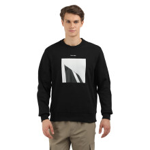 Sweatshirt de Algodão com Gola Redonda Calvin Klein Jeans