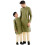 Conjunto de Kurta Verde Oliva com Pajama para Rapaz 1