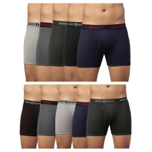 Dixcy Scott Maximus Calções Masculinos Confortáveis de Cintura Alta | Anti-Microbiano | Roupa Interior - Variado