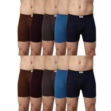 Dixcy Josh Cuecas Masculinas 100% Algodão Cinta Elástica para Conforto e Tecido Respirável - Variadas
