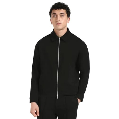 Sweatshirt de Algodão Relaxado e Sólido