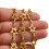 Chaîne d'extension de collier avec pendentif-Couleur acier 6