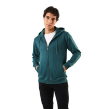 Sweatshirt com Capuz Masculino Dennis Lingo Verde Água