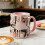 Professionelle Friseur-Design-Keramik-Teetasse mit-11 Unzen 3