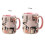 Professionelle Friseur-Design-Keramik-Teetasse mit-11 Unzen 4
