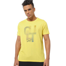 Cultsport | Styrograph Logo Actieve T-Shirt Geel
