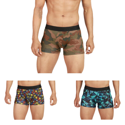 Chromozome Homens Trunks Cz 405 (Pack De 3) S Multi 7