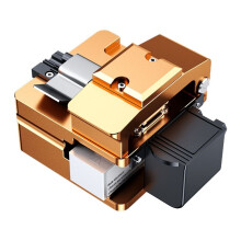 S09 Fiber Optic Cleaver Light Optical Fiber Fusion Splicer Cutter FTTH Fiber Cold Connection Cutter with Dust Bin
