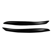 Car Front Headlight Eyebrow  Light Eyelid Eyebrow Resin Headlight Eyebrow Trim Sticker for  TT 2006-2014