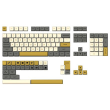 XDA PBT Colorblock Keycaps 138 Keys PBT Material Sublimation Suitable for Keyboard 68/75/84/96/980/104 English
