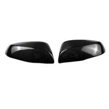 Car Rear View Mirror Cover Carbon Fiber Side Mirror Shell Rearview Housing for Vellfire Alphard 2015-2023