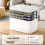 Home Medicine Box Multi-Layer Compartments Medicine Storage Box Portable Multi-Function Home Emergency Medicine Box B 4