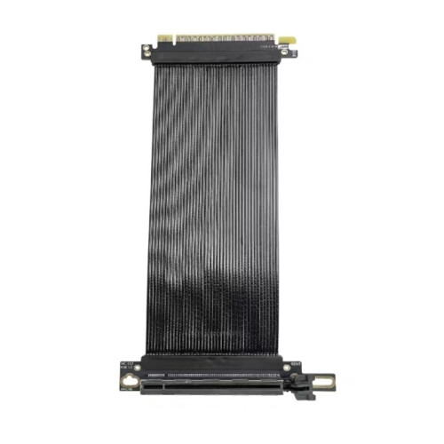 PCIE 5.0 X16 Riser Cable 90 Right Angle GPU  Card Extension PCI-E 5.0 Gen5 64GB/S Cable 15cm