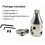 Heavy-Duty Wire Pulling Attachment,Penguin Puller,Stainless Steel Wire Puller with Penguin Shackle,Electrician Tools 2