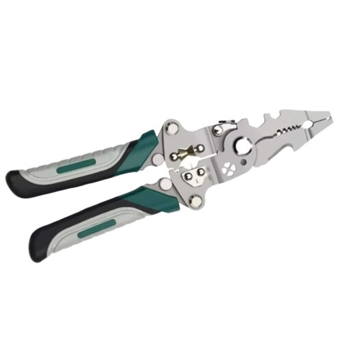 Multi-Functional Folding Pliers, Electrician'S Special, Suitable for Wire Stripping, Wire Splitting, Winding Industrial