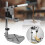 Drill Press Stand, Universal Bench Clamp Drill Press Stand Workbench, Adjustable Support Tool for Drilling Workstation 1