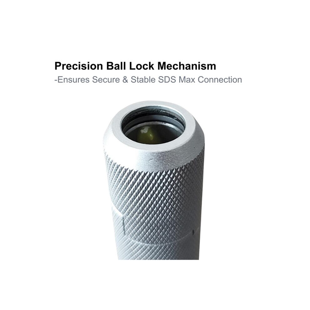 Sds Max To Sds Max Extension Adapter For Rotary Hammer Heavy Duty Max-Lock Bridge Coupler 6031075205445