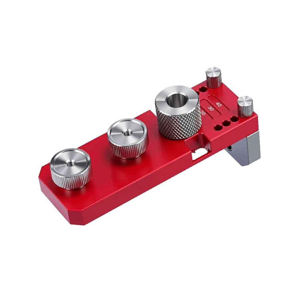 Precision Aluminum Profile Hole Locator Simplify Drilling Accuracy Wood Dowel Punch Locator Aluminum Pocket Hole Jig 4712627157987