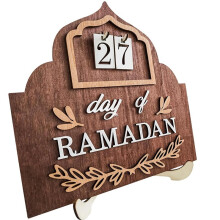 Eid Mubarak Countdown Calendar 2026 - Ramadan Advent Calendar for Islamic Muslim Gifts, Home Decorations