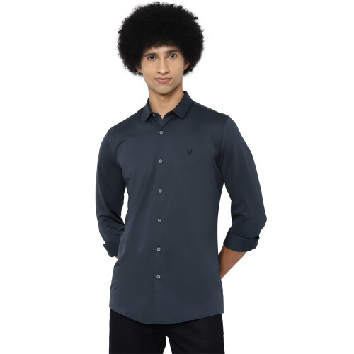 Camisa Azul Marinho Allen Solly