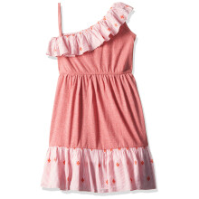 Vestido Casual Alano GirlS em Algodão para Uso Diário, Corte Skater