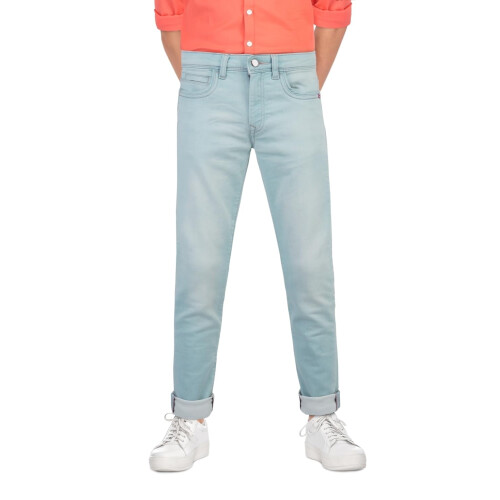 Allen Solly Junior Αγόρια Μπλε Τζιν 13-14 Ετών
