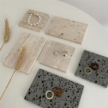 Naturstein Ins Feng Online Promi-Fotografie-Requisiten Schmuck Ornamente Tablett Foto-Requisiten B