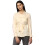 Dames Gele Effen Langemouwen Shirt 1