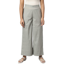 Palazzo Estampado Aurelia Grey Reto (Tamanho: M)-23Aua60005-505714