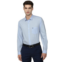 Allen Solly Ανδρικά Casual Πουκάμισα_Assfqspfb36893-42 Ανοιχτό Μπλε