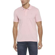 Allen Solly Ανδρικό Πόλο (8907587726977_Amkp317G04236_Small_Orchid Pink)