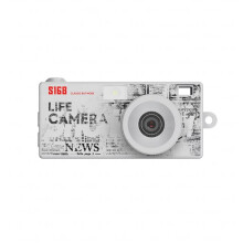 -Action-Kamera Am Schlüsselanhänger, 3,7 cm (1,47 Zoll), Retro-2K-Digitalkamera, CCD-Kamera mit Blitzlicht und Loop-Aufnahmefunktion B